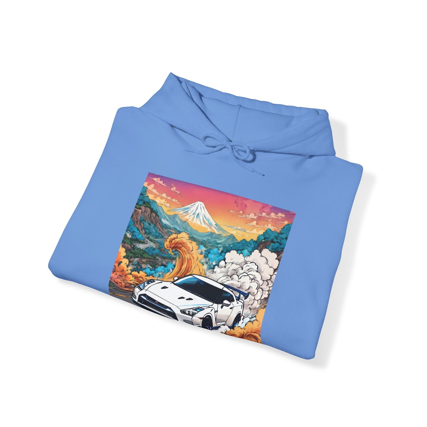 " Go, Go, Go Racing !!!!!!" Single Print Unisex Heavy Blend™ Hooded Sweatshirt