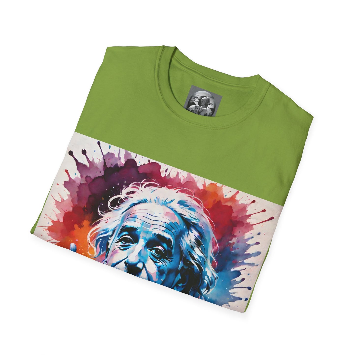 "The theory of everything" Single Print Unisex Softstyle T-Shirt