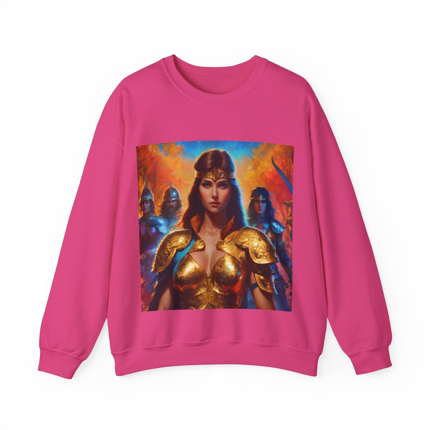 " Retro medical fantasy" Single Print Unisex Heavy Blend™ Crewneck Sweatshirt