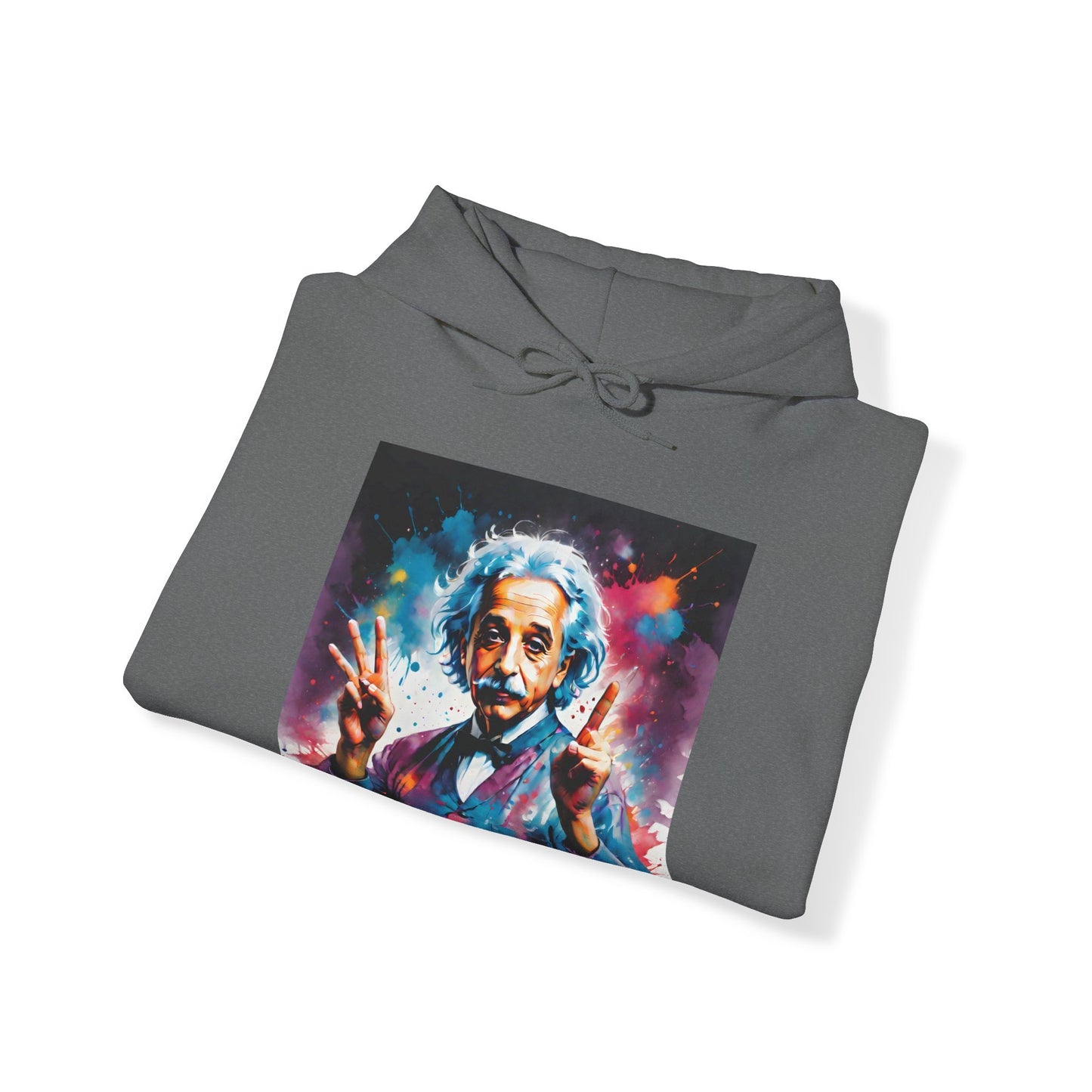 "The theory of everything" Single Print Unisex Heavy Blend™ Hooded Sweatshirt