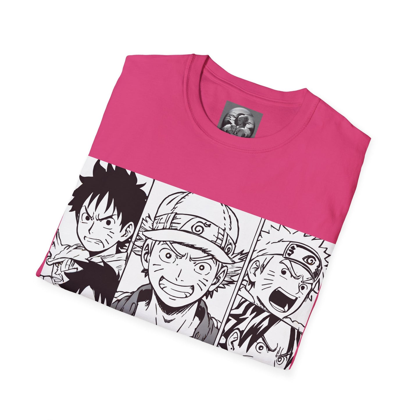 "Shonen Allstars" Single Print Unisex Softstyle T-Shirt