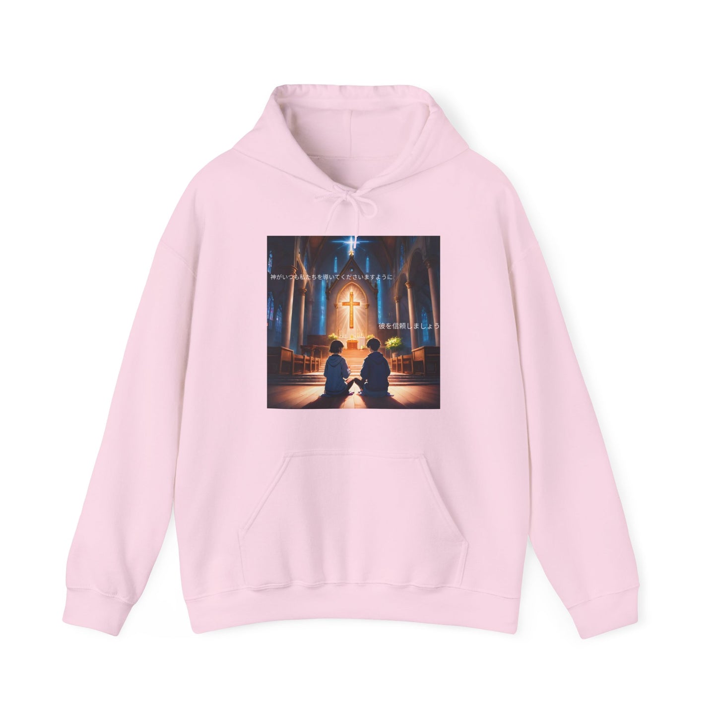 "In God we trust" Single Print Unisex Heavy Blend™ Hooded Sweatshirt