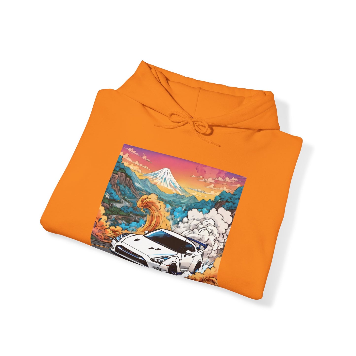 " Go, Go, Go Racing !!!!!!" Single Print Unisex Heavy Blend™ Hooded Sweatshirt