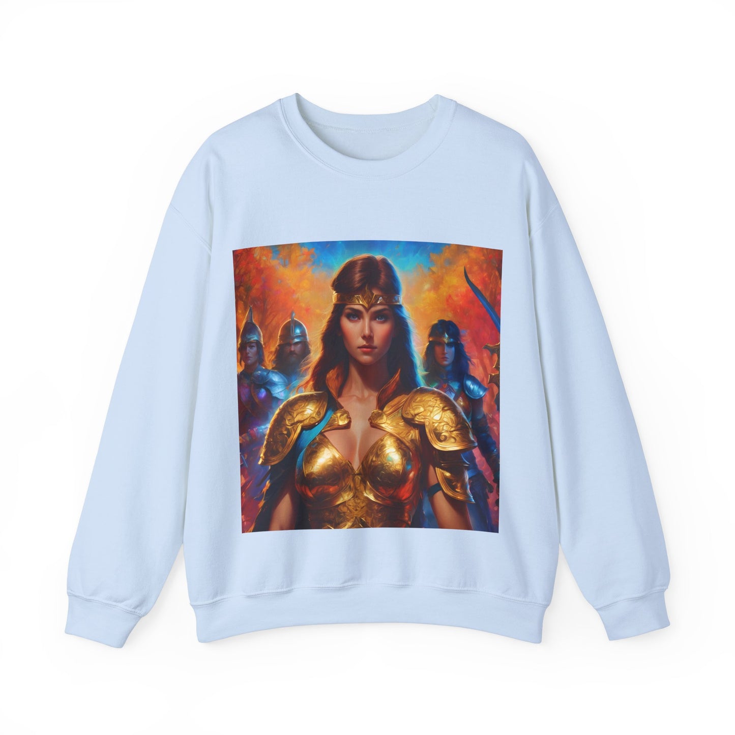 " Retro medical fantasy" Single Print Unisex Heavy Blend™ Crewneck Sweatshirt