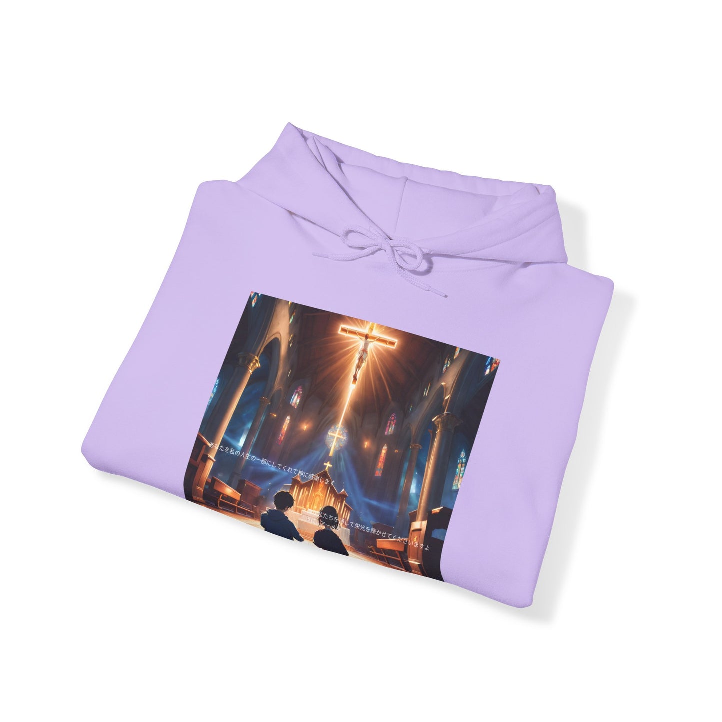 "In God we trust" Single Print Unisex Heavy Blend™ Hooded Sweatshirt