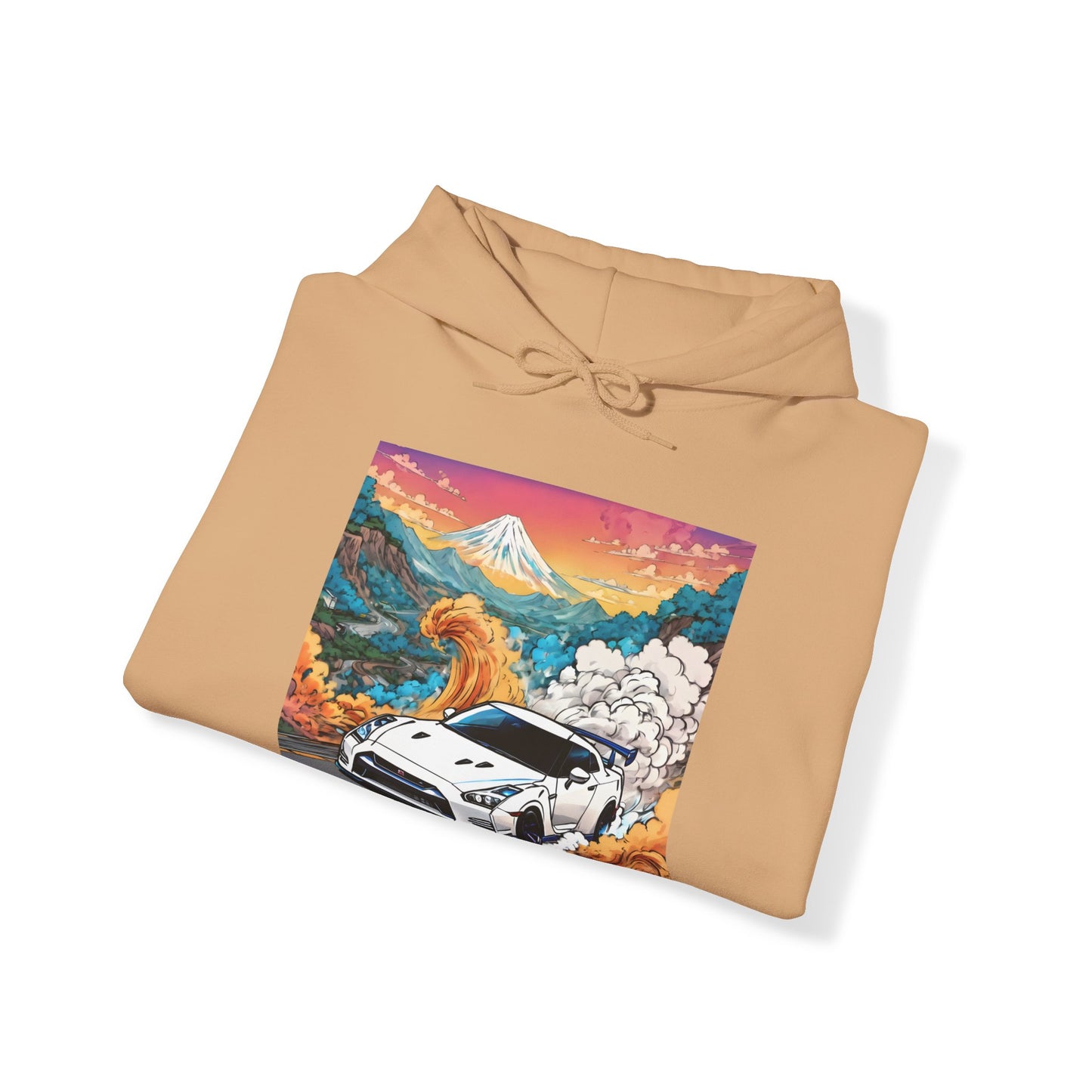 " Go, Go, Go Racing !!!!!!" Single Print Unisex Heavy Blend™ Hooded Sweatshirt