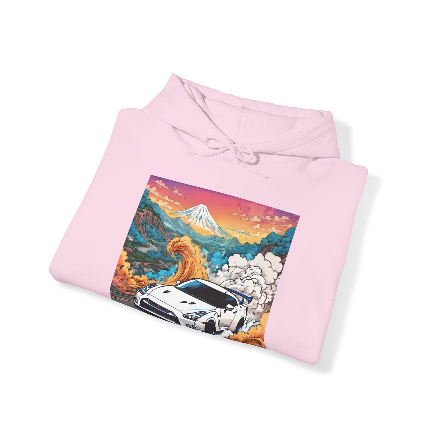 " Go, Go, Go Racing !!!!!!" Single Print Unisex Heavy Blend™ Hooded Sweatshirt