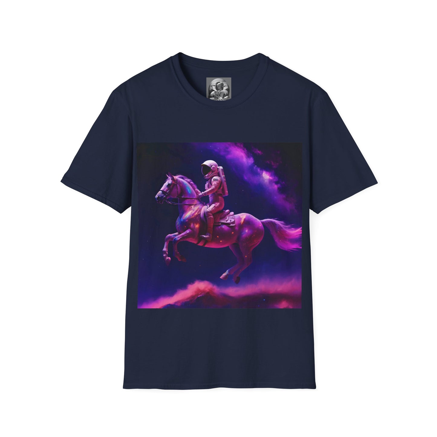 "Goodnight space cowboy" Single Print Unisex Softstyle T-Shirt