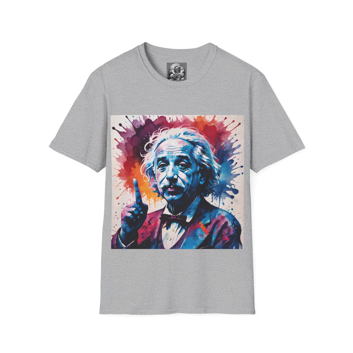 "The theory of everything" Single Print Unisex Softstyle T-Shirt