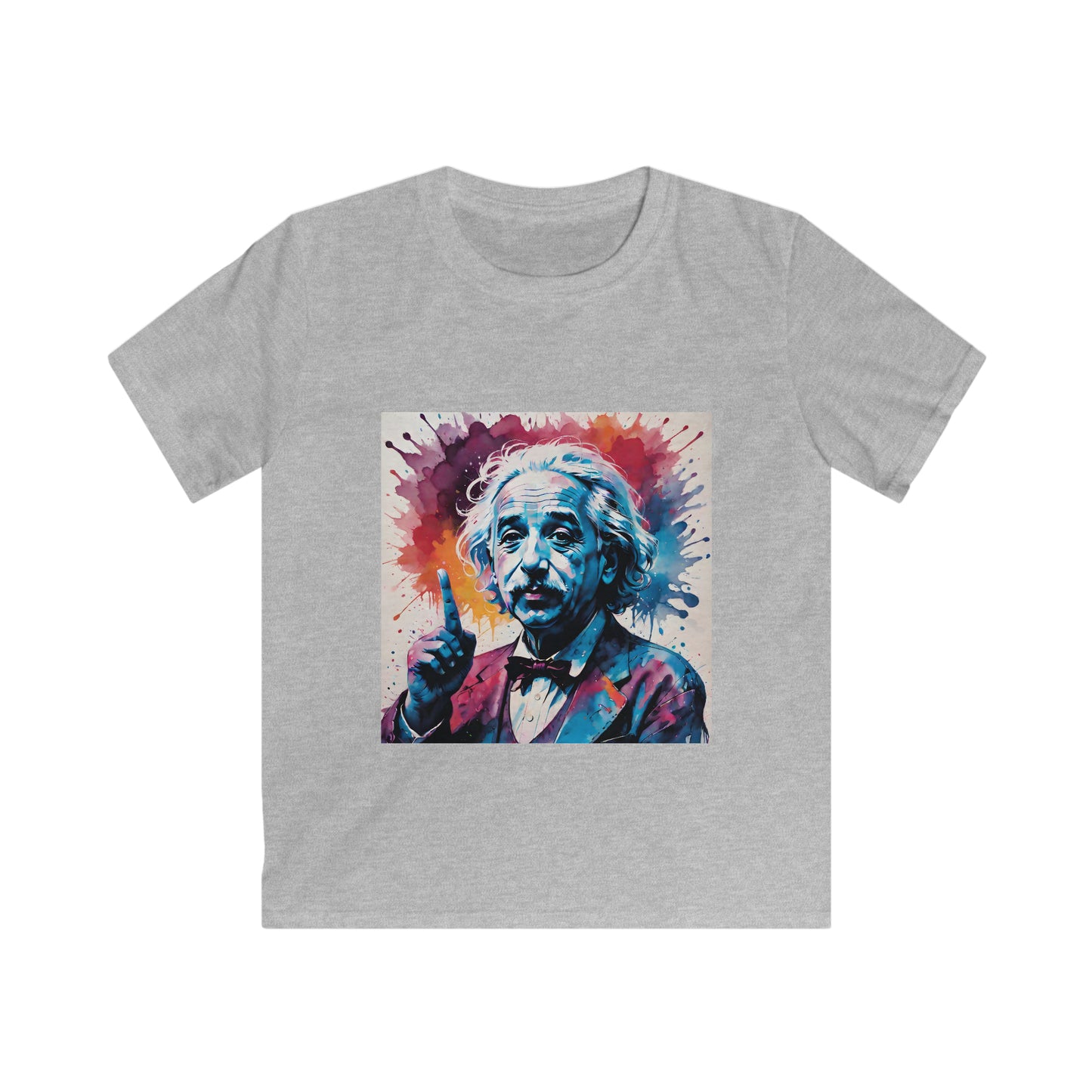 "The theory of everything" Single Print Kids Softstyle Tee