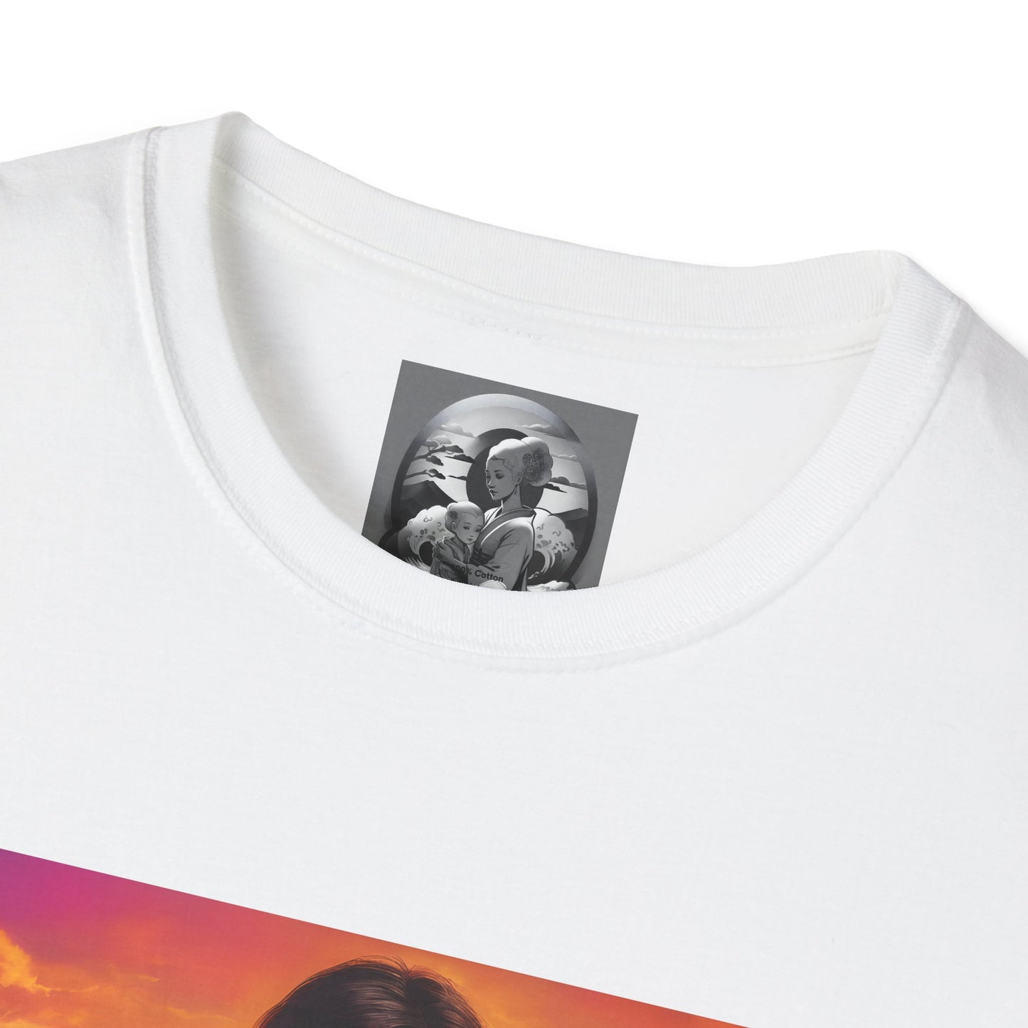" Retro medical fantasy" Single Print Unisex Softstyle T-Shirt