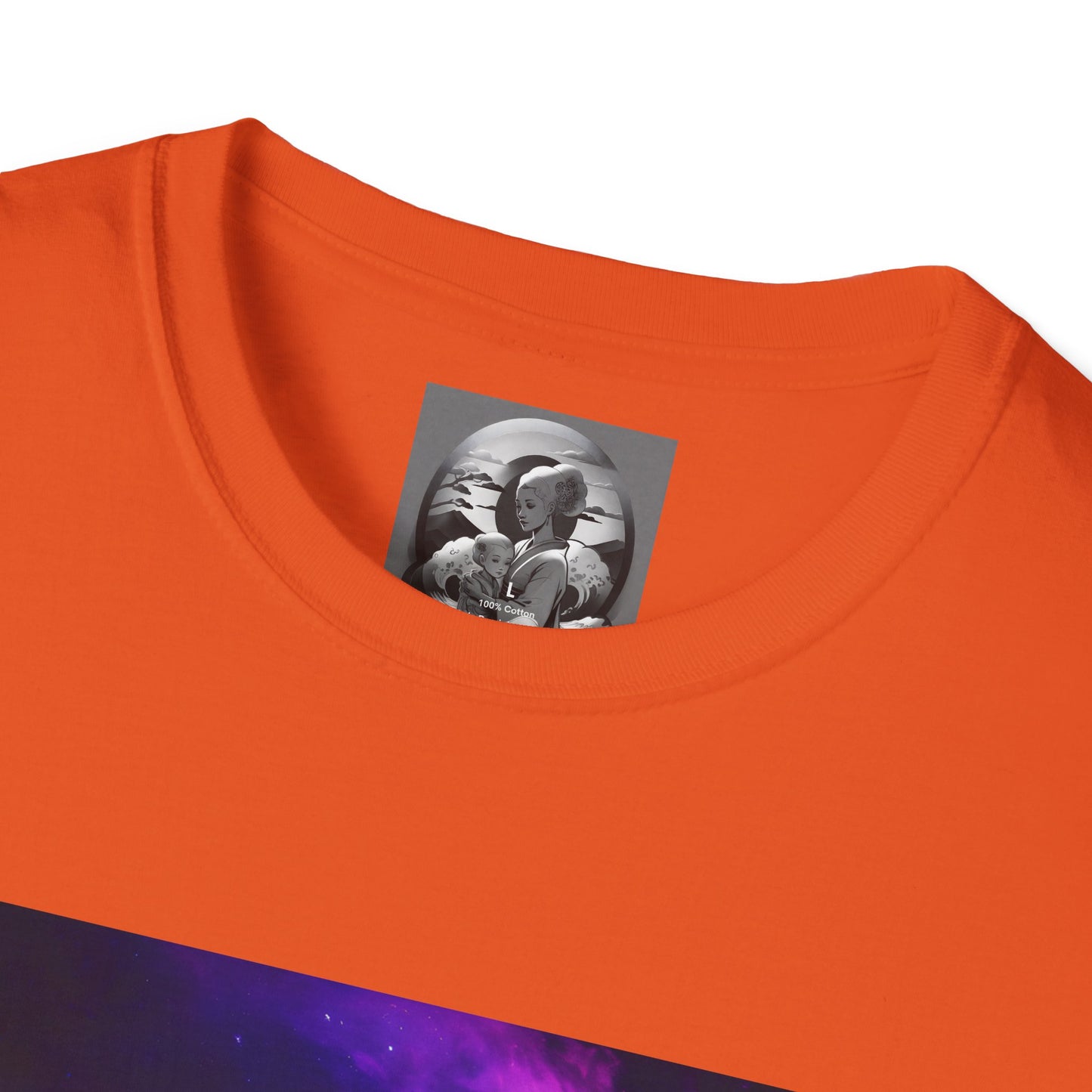 "Goodnight space cowboy" Single Print Unisex Softstyle T-Shirt