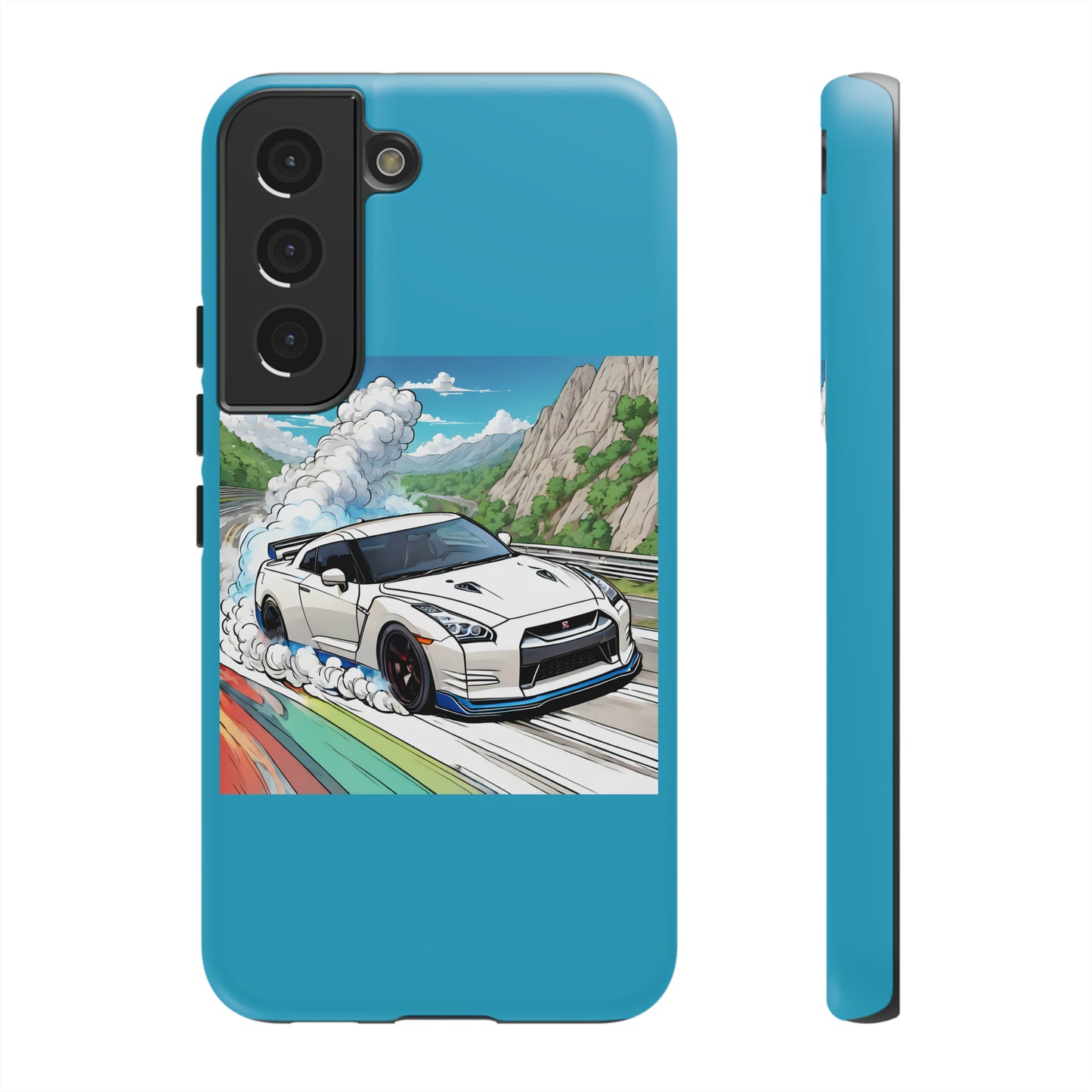 " Go, Go, Go Racing !!!!!!" Single Print Tough Cases