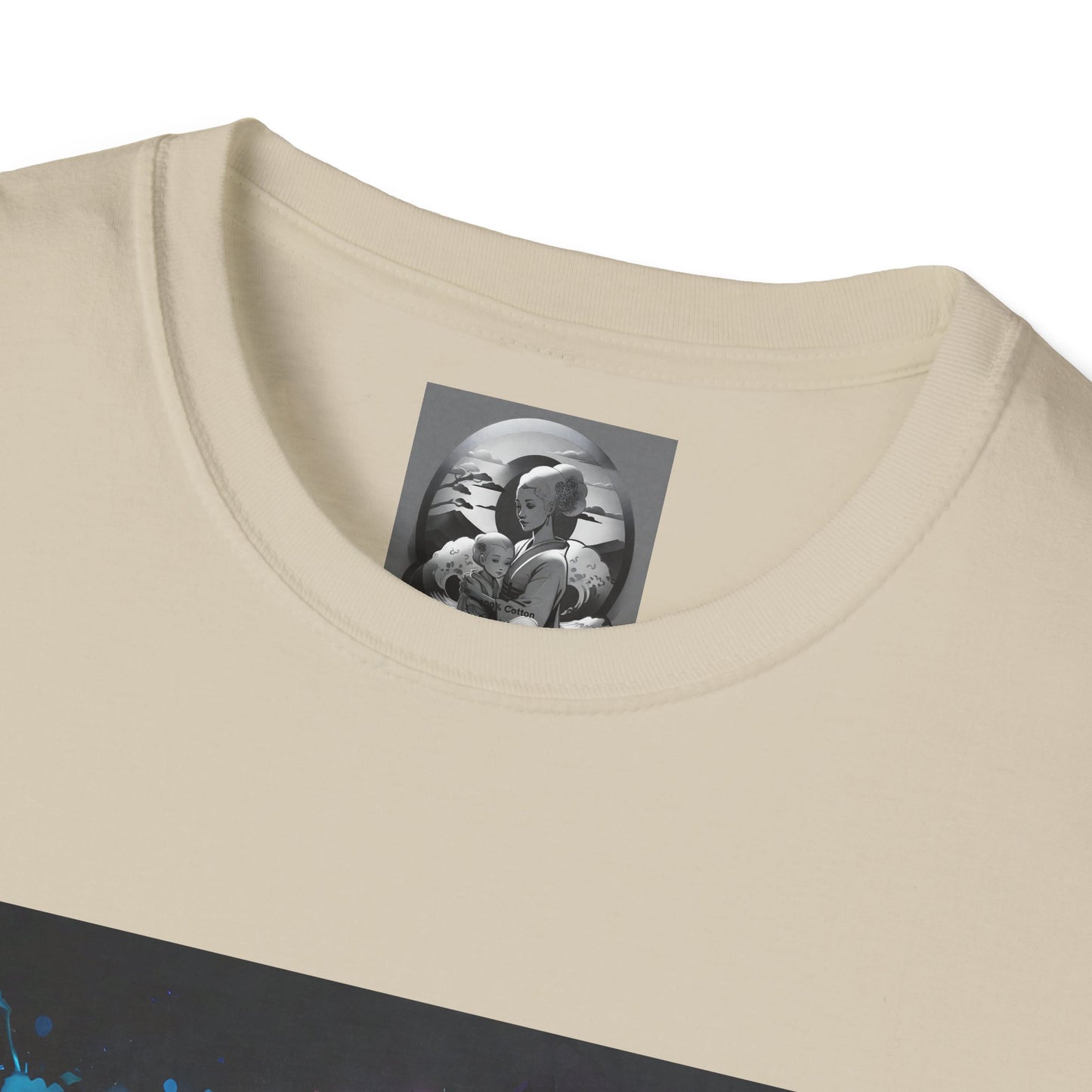 "Theory of everything" Single Print Unisex Softstyle T-Shirt