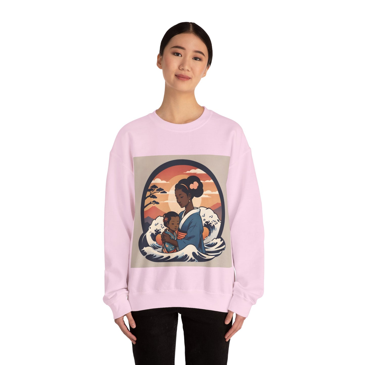 "Princess x Queen" Double Print Unisex Heavy Blend™ Crewneck Sweatshirt