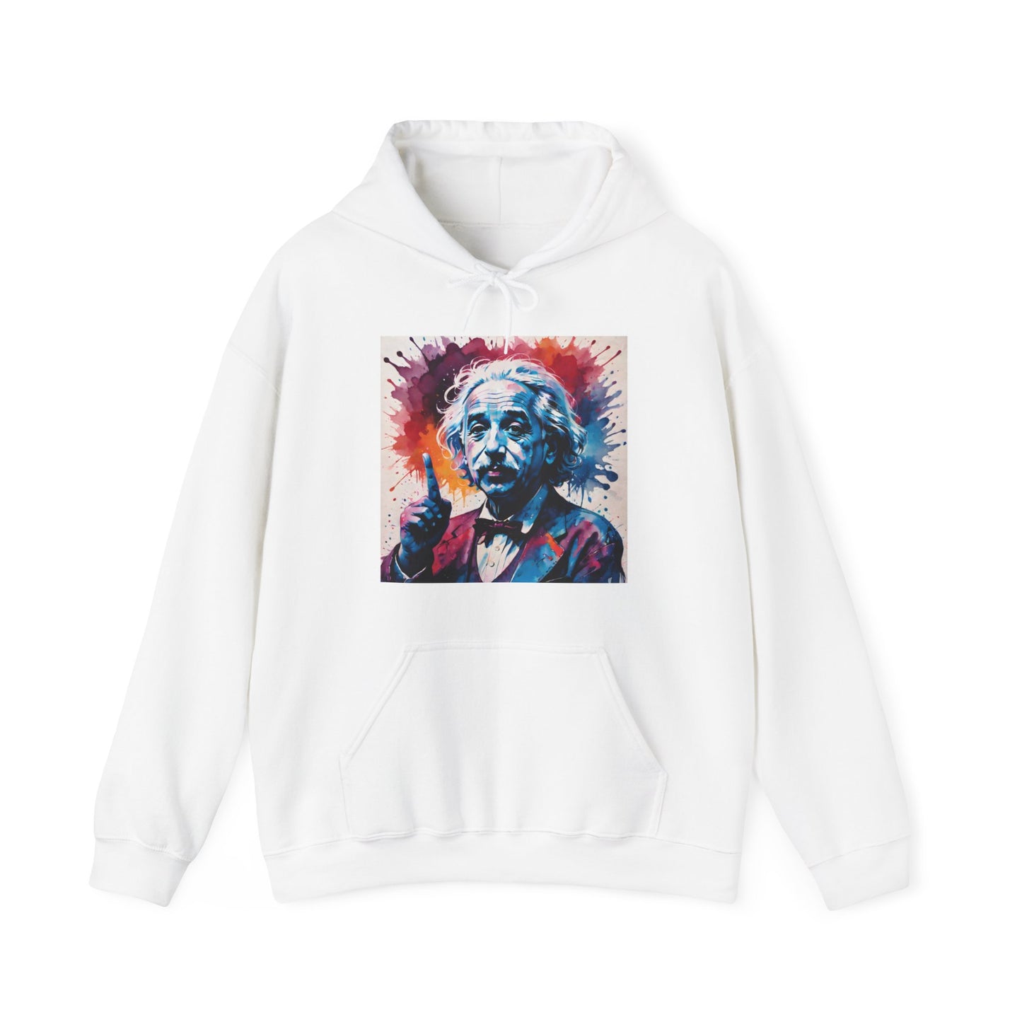 "The theory of everything" Single Print Unisex Heavy Blend™ Hooded Sweatshirt