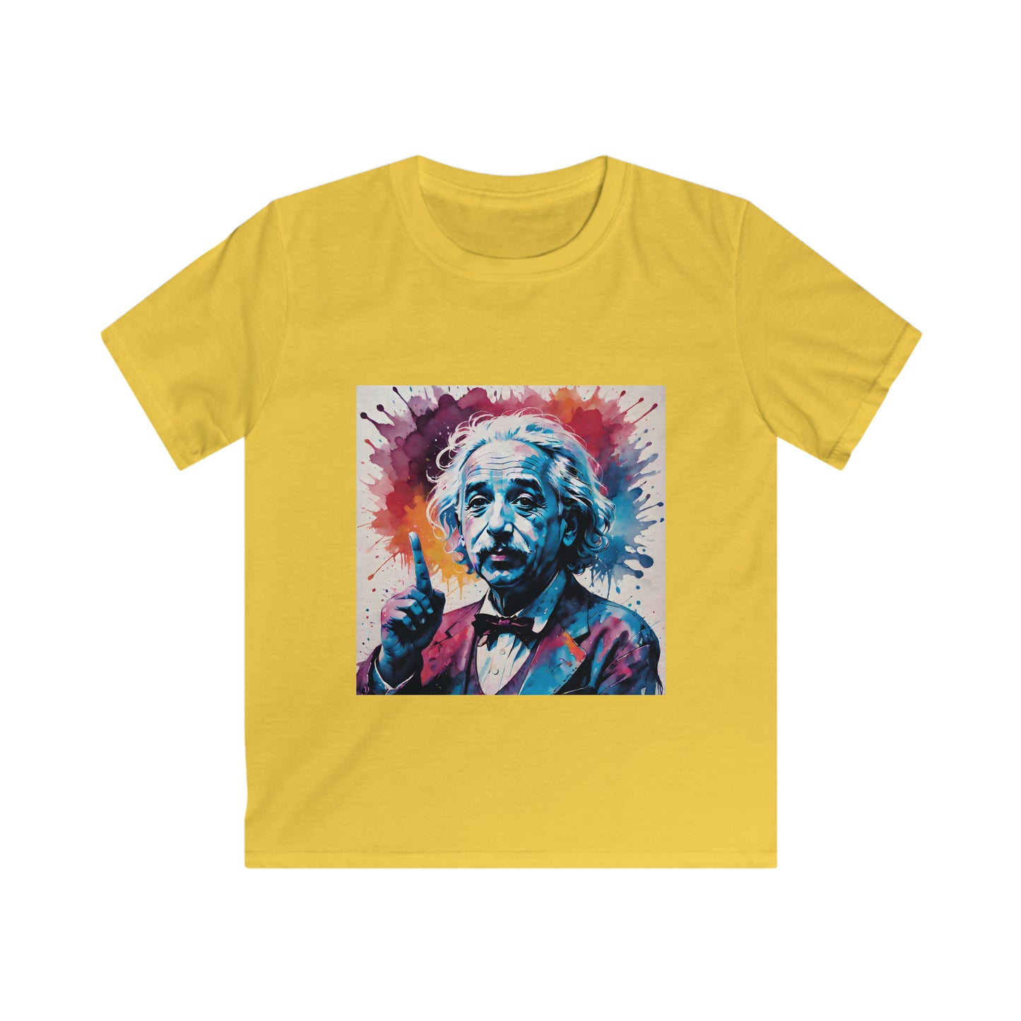 "The theory of everything" Single Print Kids Softstyle Tee
