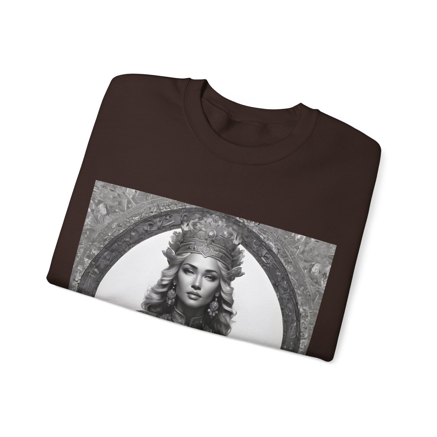 "Queen of Heritage" Unisex Heavy Blend™ Crewneck Sweatshirt