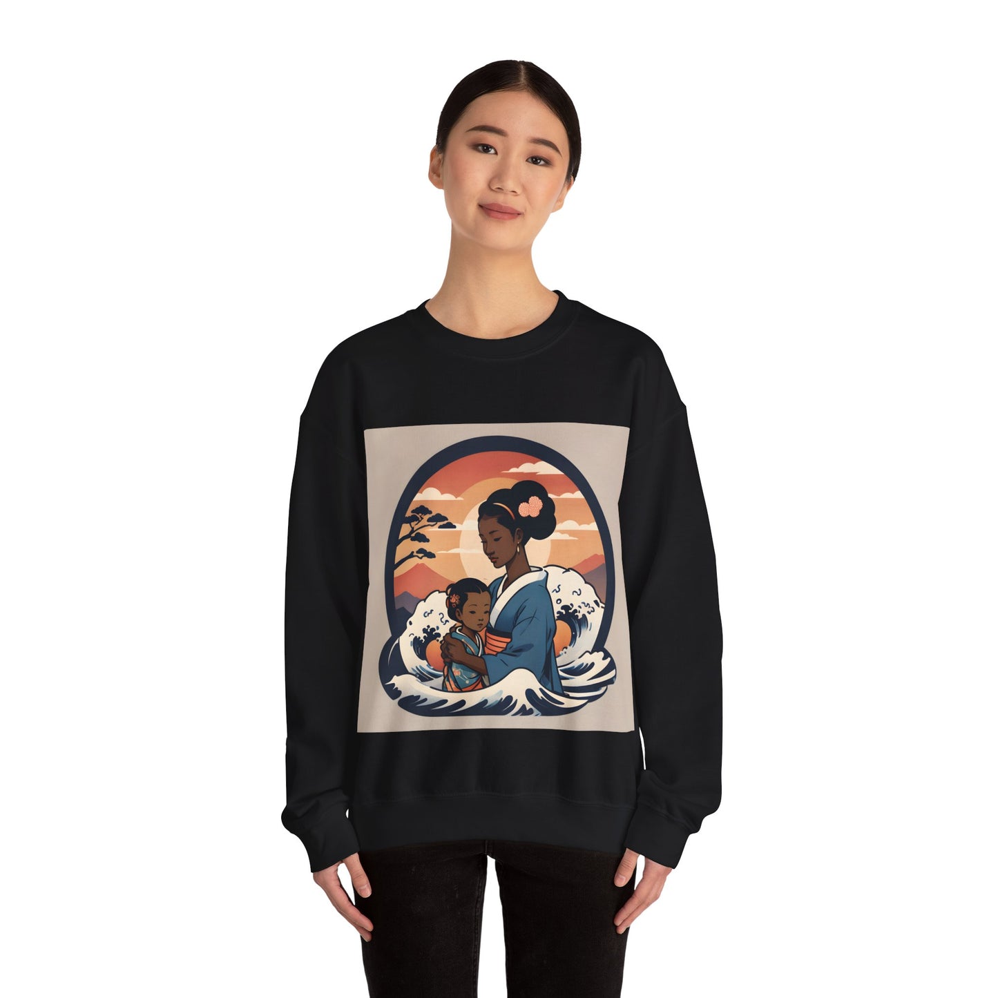 "Princess x Queen" Double Print Unisex Heavy Blend™ Crewneck Sweatshirt