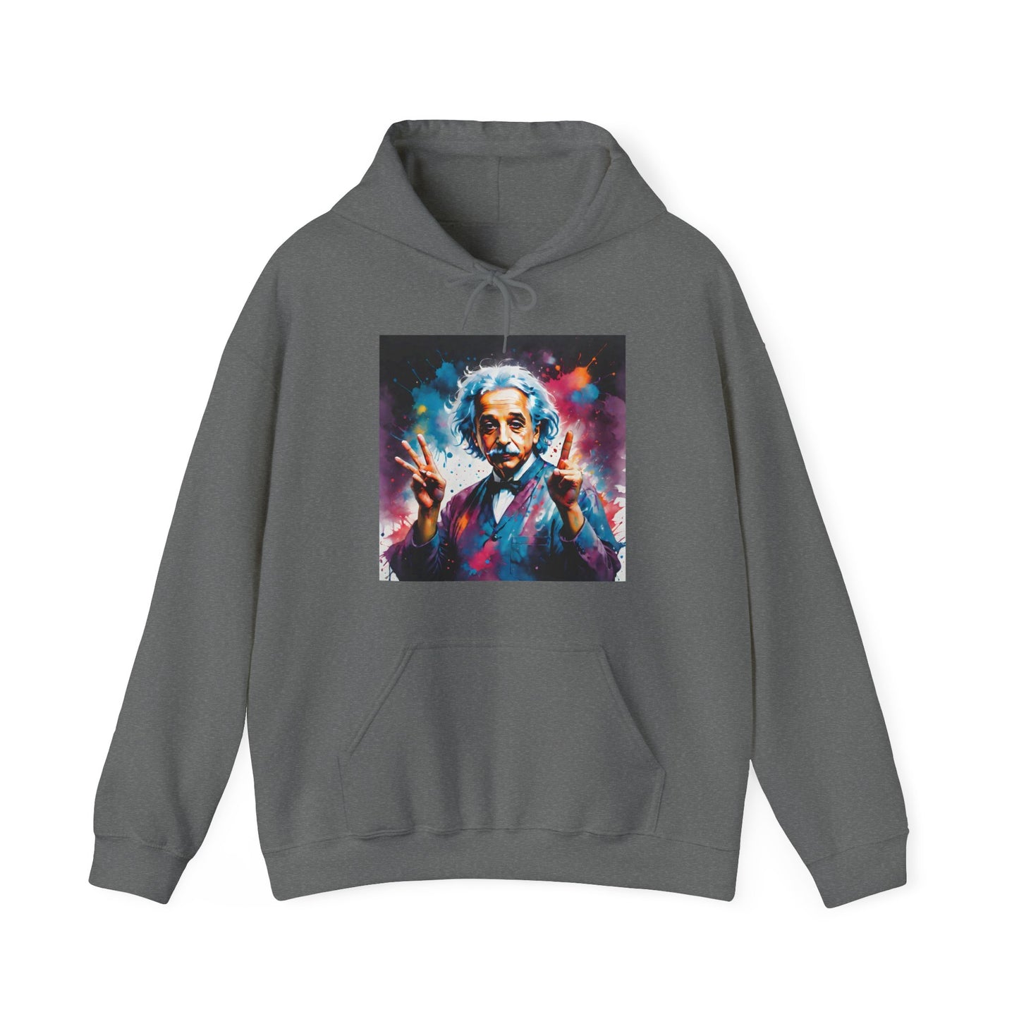 "The theory of everything" Single Print Unisex Heavy Blend™ Hooded Sweatshirt