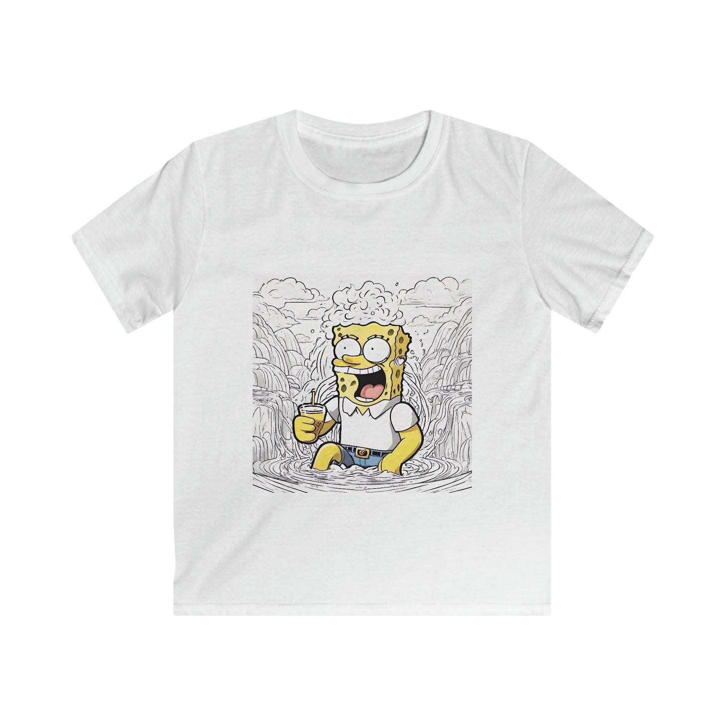 "WTH !!! Single Print Kids Softstyle Tee