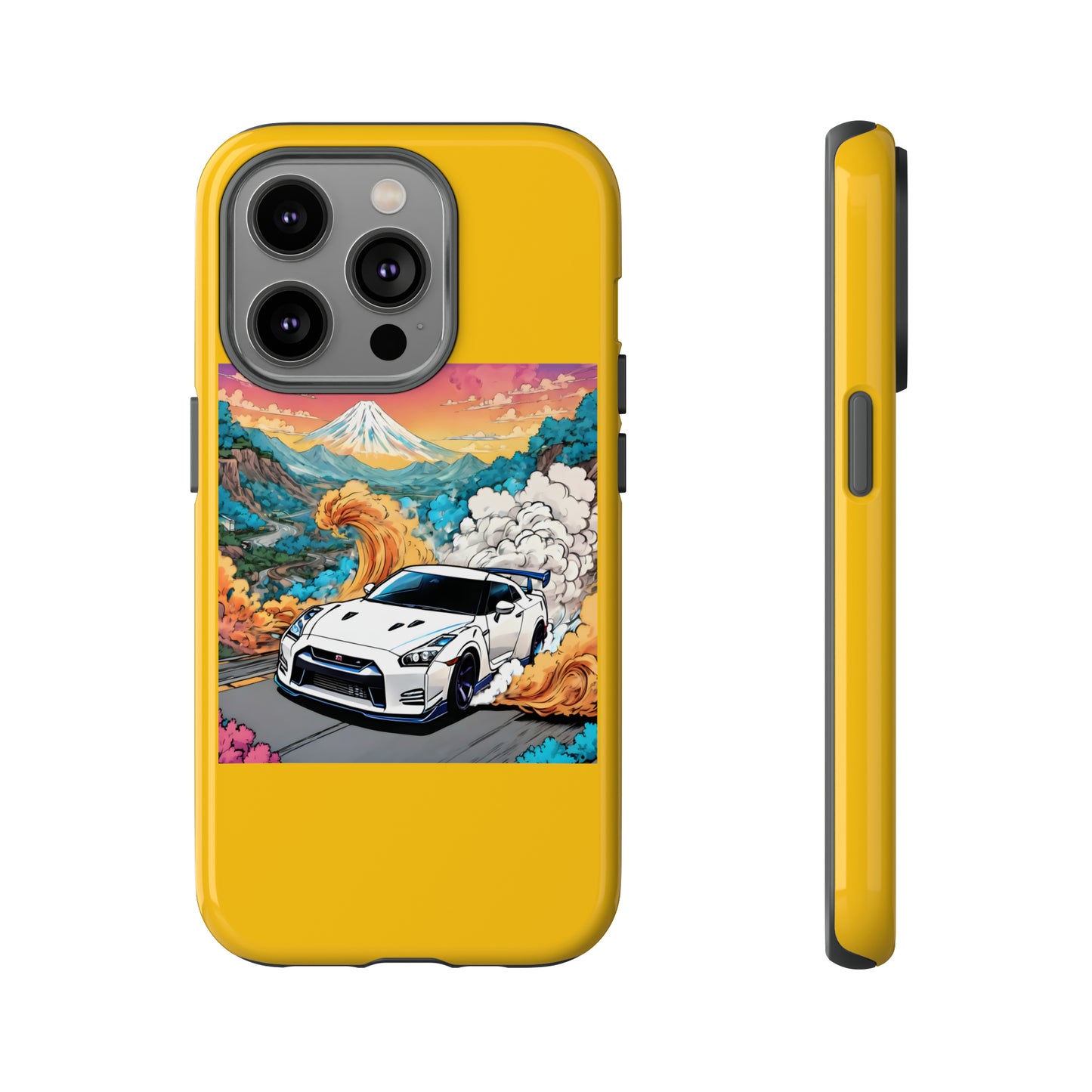 " Go, Go, Go Racing !!!!!!" Single Print Tough Cases