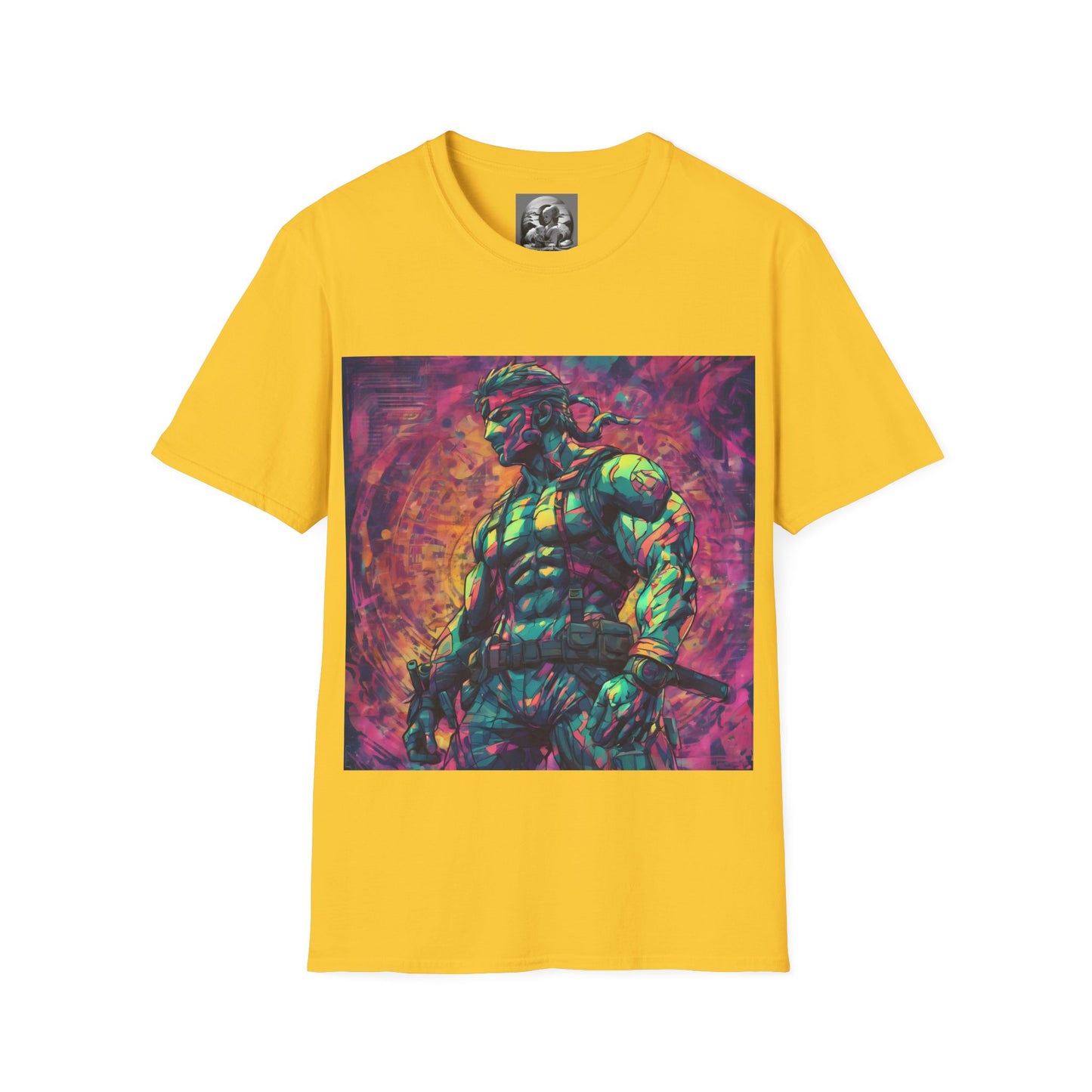 "Snake Eater" Single Print Unisex Softstyle T-Shirt