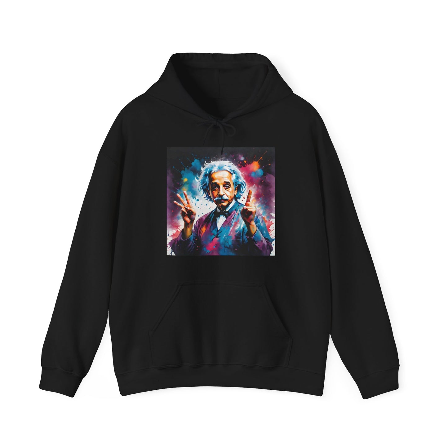 "The theory of everything" Single Print Unisex Heavy Blend™ Hooded Sweatshirt