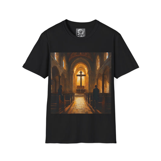 "In God we trust" Single Print Unisex Softstyle T-Shirt