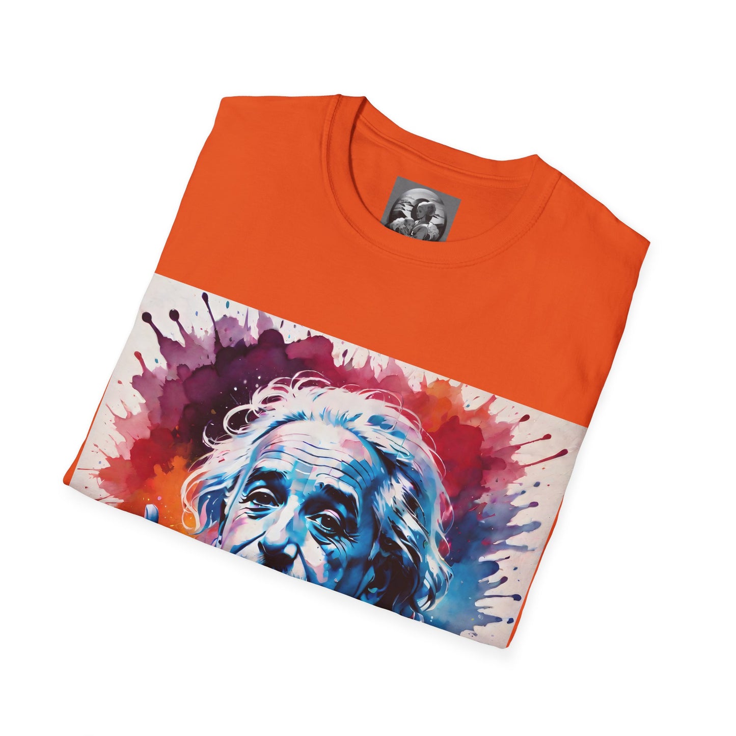 "The theory of everything" Single Print Unisex Softstyle T-Shirt