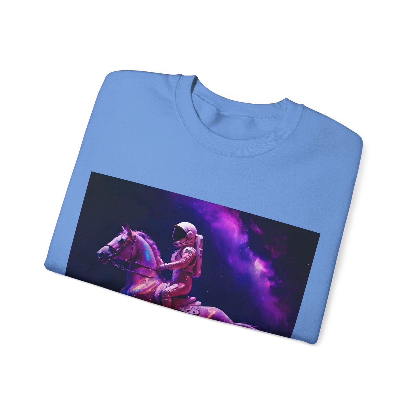 "Goodnight space cowboy" Single Print Unisex Heavy Blend™ Crewneck Sweatshirt