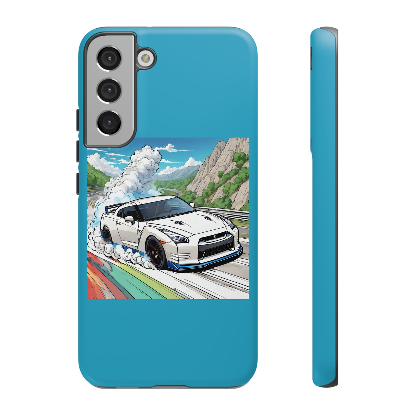 " Go, Go, Go Racing !!!!!!" Single Print Tough Cases