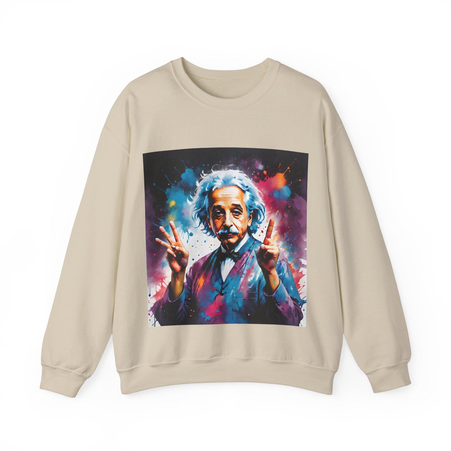 "The theory of everything" Single Print Unisex Heavy Blend™ Crewneck Sweatshirt