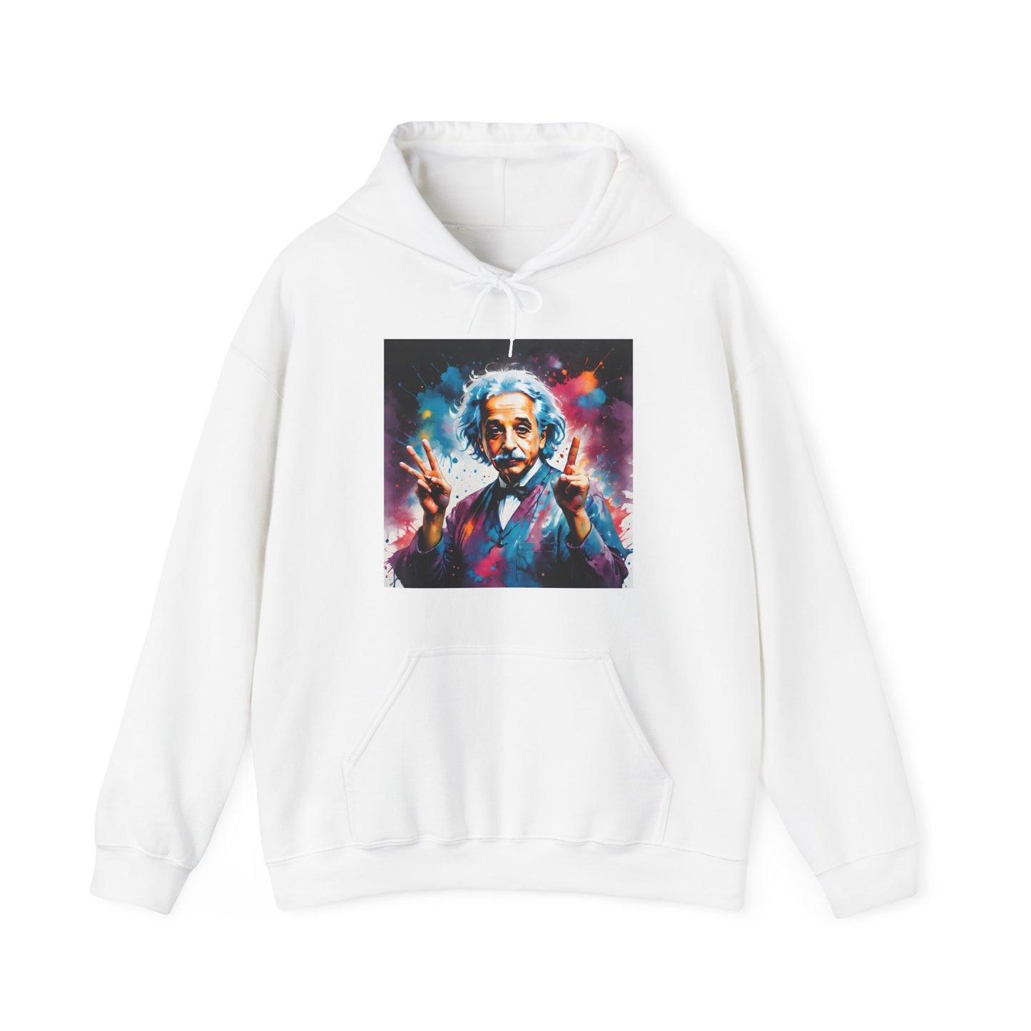 "The theory of everything" Single Print Unisex Heavy Blend™ Hooded Sweatshirt