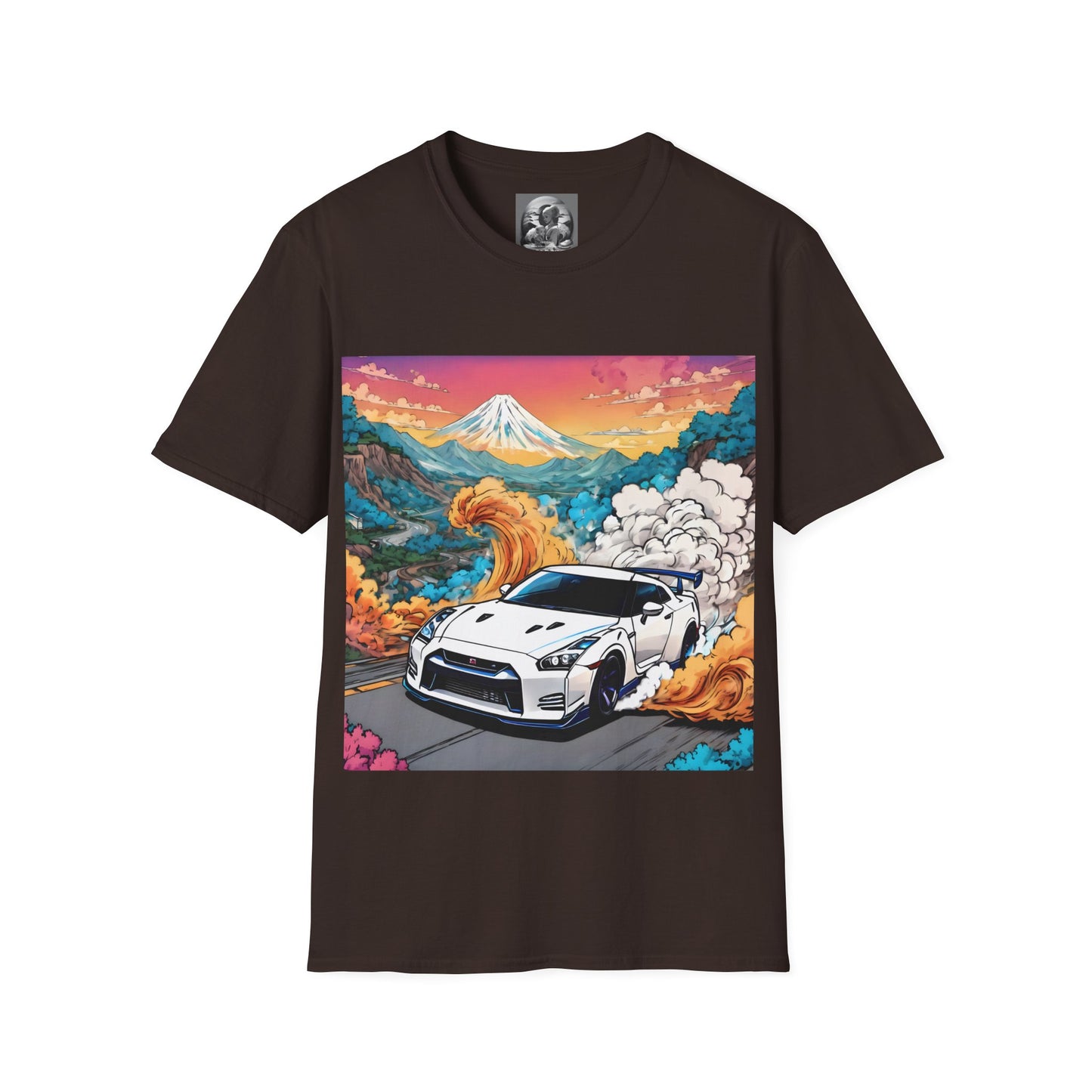 " Go, Go, Go Racing !!!!!!" Single Print Unisex Softstyle T-Shirt
