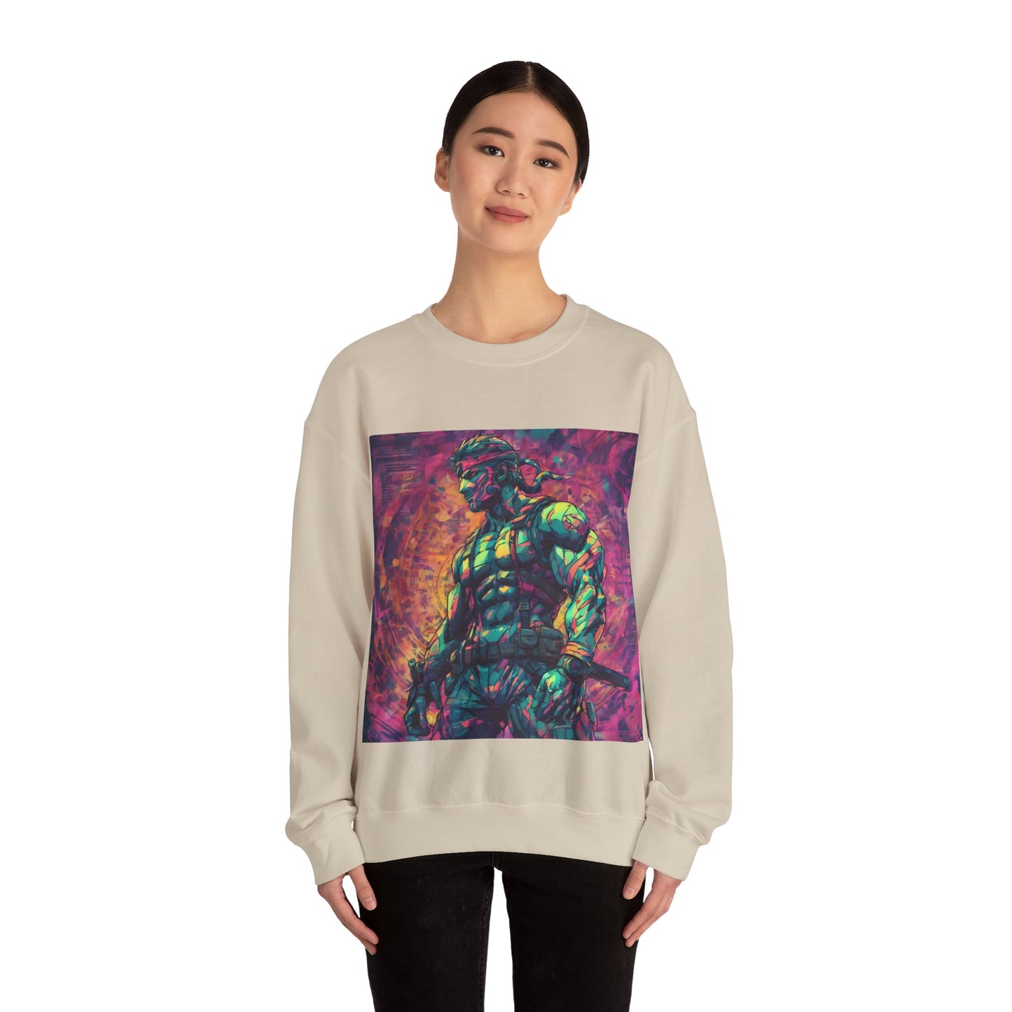 "Snake Eater" Single Print Unisex Heavy Blend™ Crewneck Sweatshirt