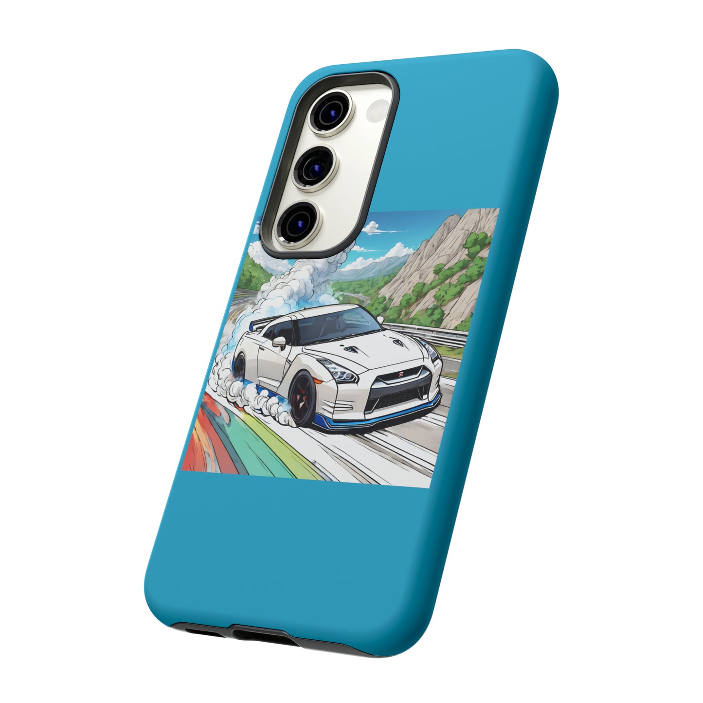 " Go, Go, Go Racing !!!!!!" Single Print Tough Cases