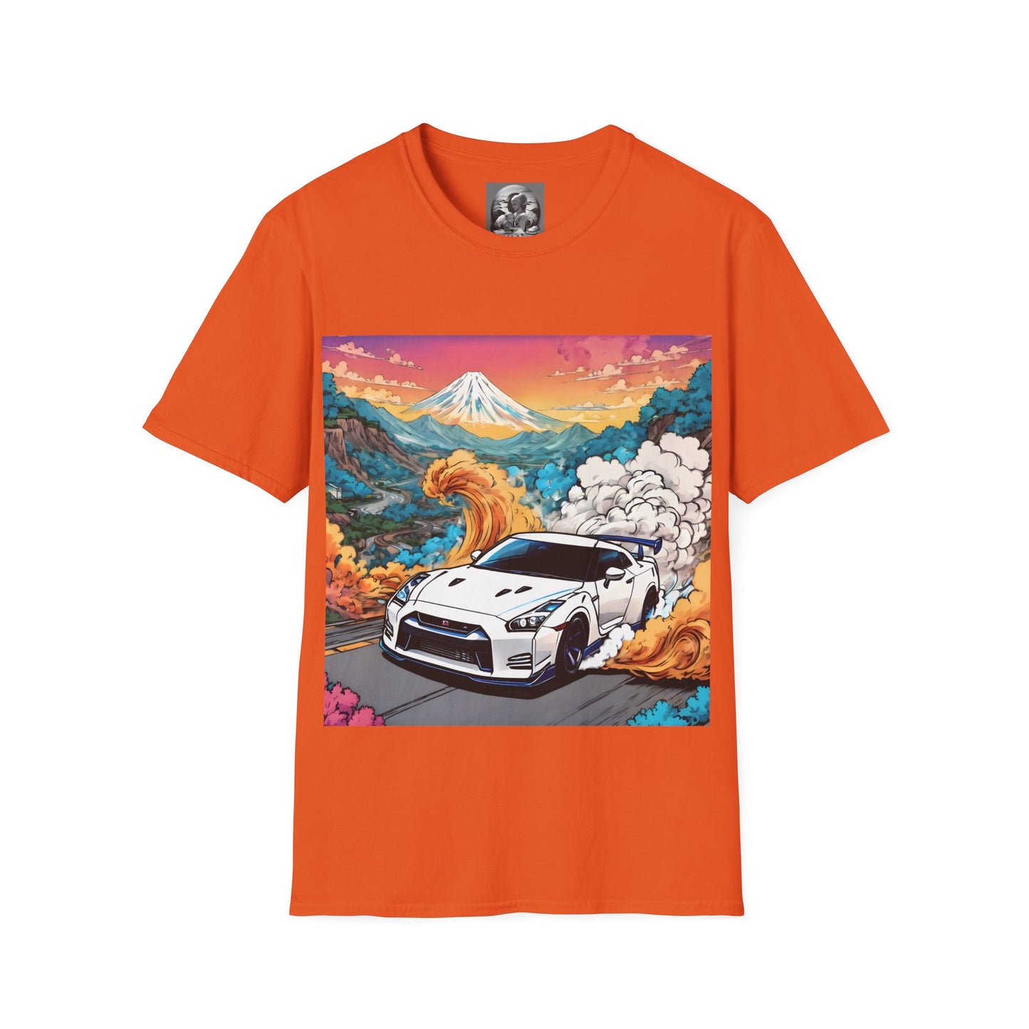 " Go, Go, Go Racing !!!!!!" Single Print Unisex Softstyle T-Shirt