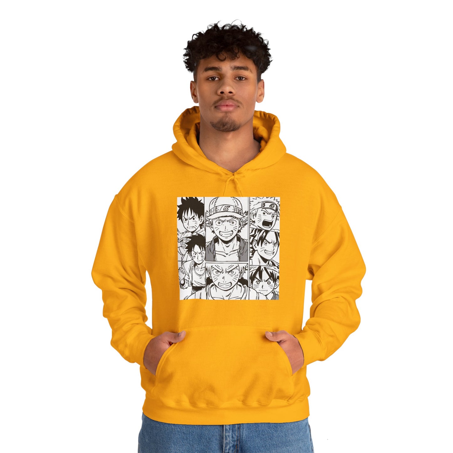 "In God we trust" Single Print Unisex Heavy Blend™  Hooded Sweatshirt