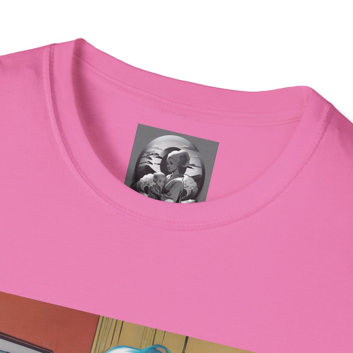 "Warhol: the abstract legend" Single Print Unisex Softstyle T-Shirt