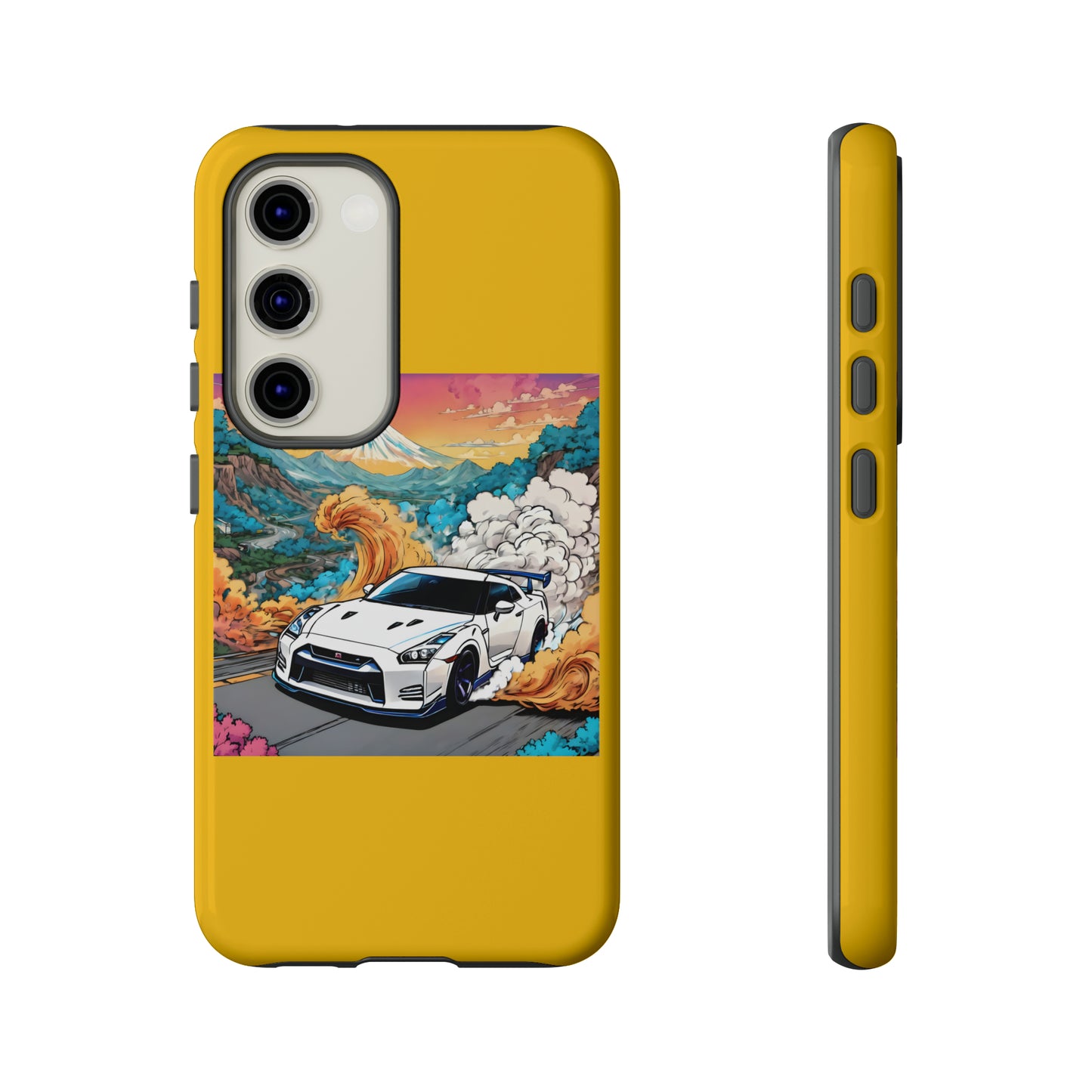 " Go, Go, Go Racing !!!!!!" Single Print Tough Cases