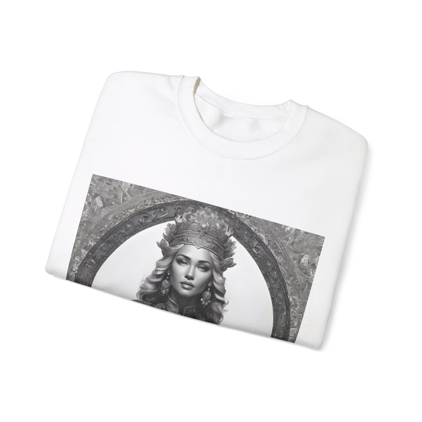 "Queen of Heritage" Unisex Heavy Blend™ Crewneck Sweatshirt