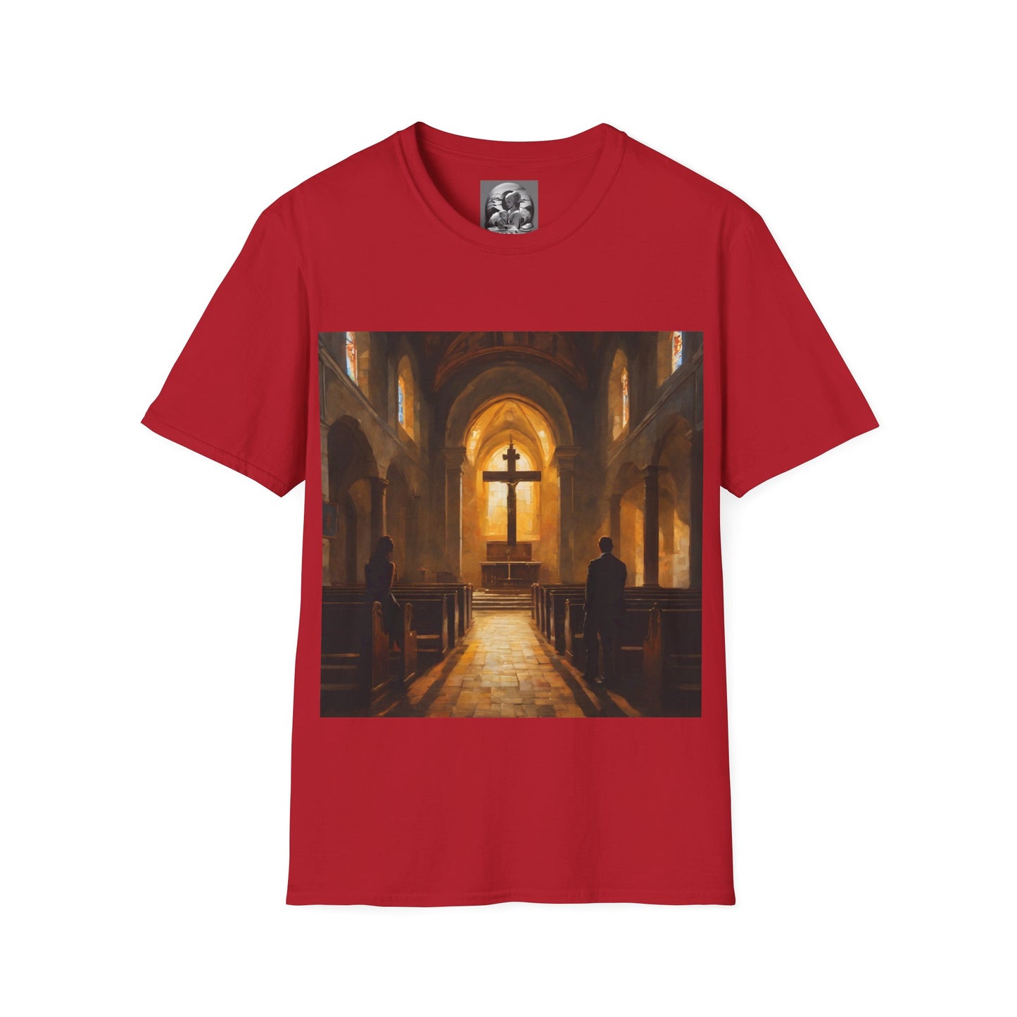 "In God we trust" Single Print Unisex Softstyle T-Shirt