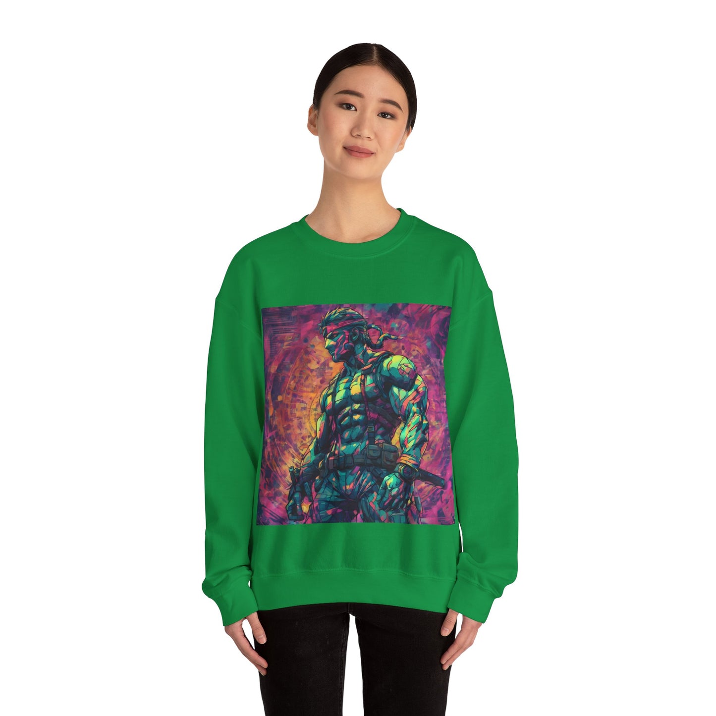 "Snake Eater" Single Print Unisex Heavy Blend™ Crewneck Sweatshirt