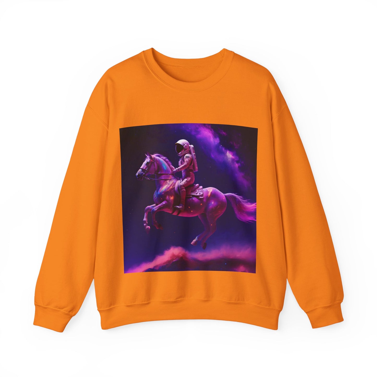 "Goodnight space cowboy" Single Print Unisex Heavy Blend™ Crewneck Sweatshirt