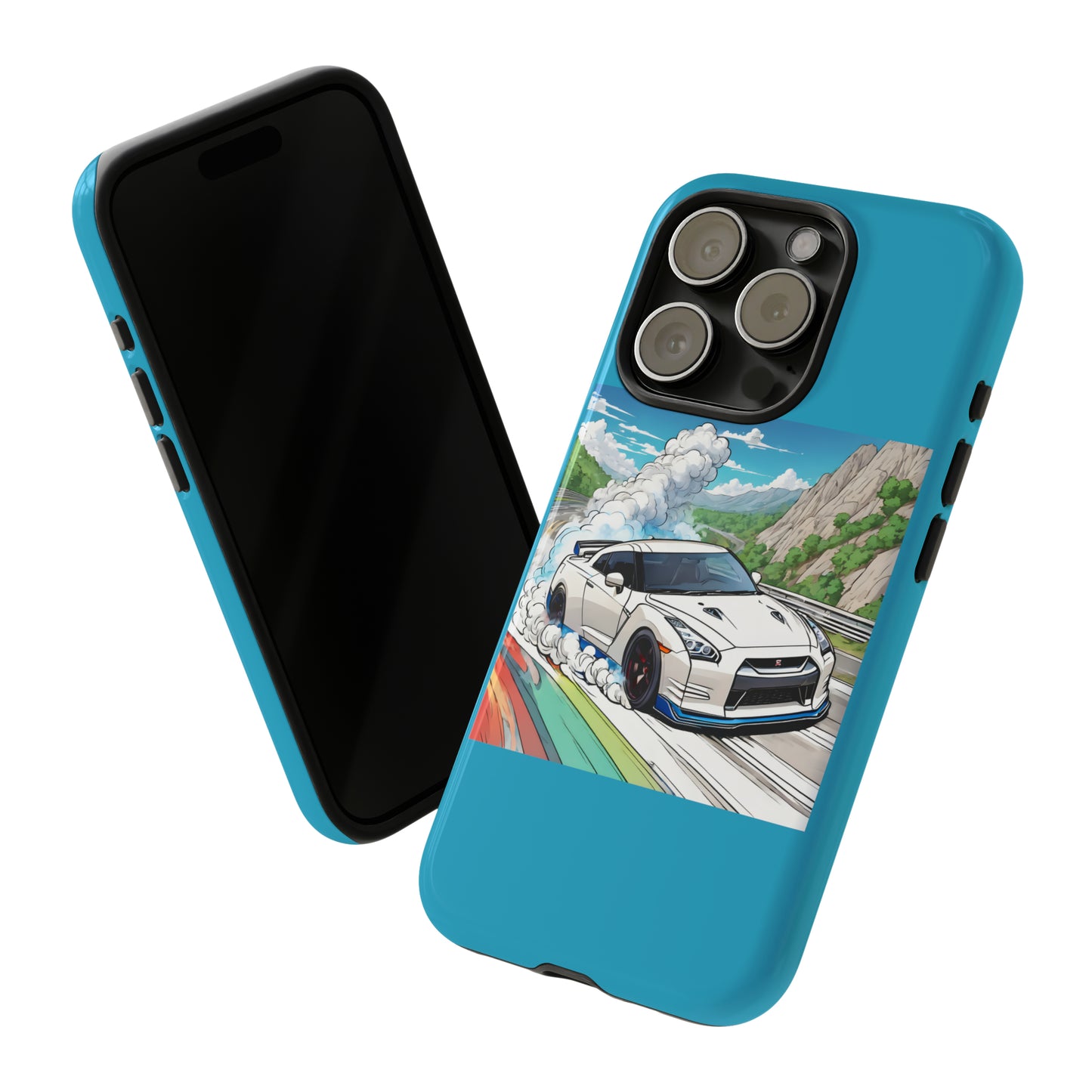 " Go, Go, Go Racing !!!!!!" Single Print Tough Cases