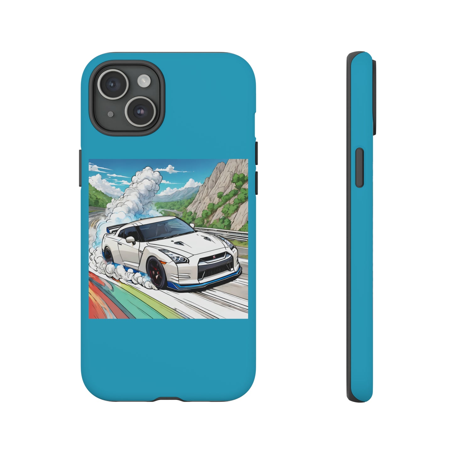 " Go, Go, Go Racing !!!!!!" Single Print Tough Cases