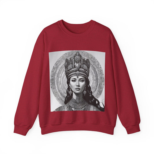 "Queen of Heritage" Unisex Heavy Blend™ Crewneck Sweatshirt