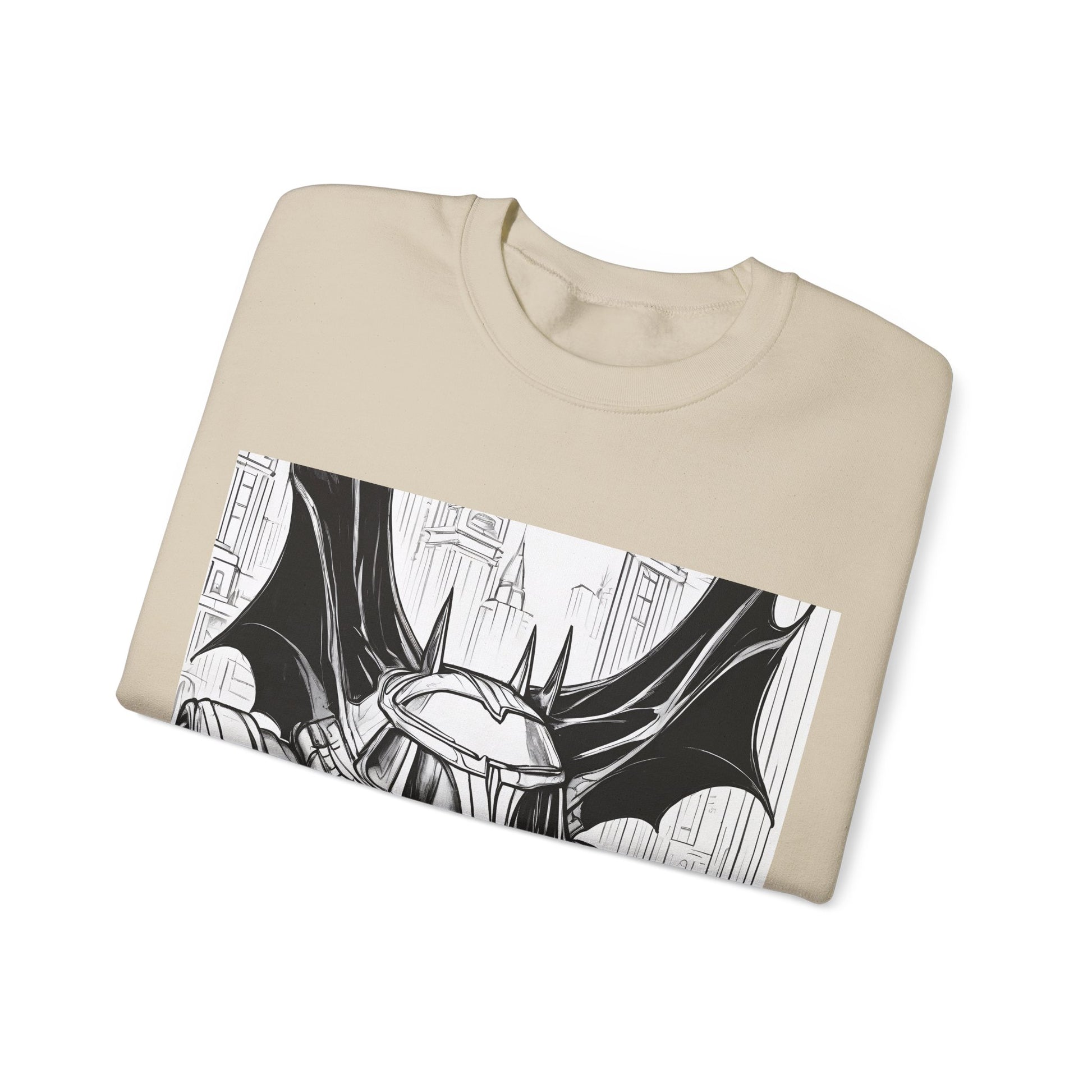 "Automobiliá de Chiroptera" Single Print Unisex Heavy Blend™ Crewneck Sweatshirt